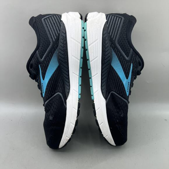 Brooks Ariel 20 Running Shoes Women Size 9.5 2E Black Blue Extra Wide Sneakers - Picture 6 of 9